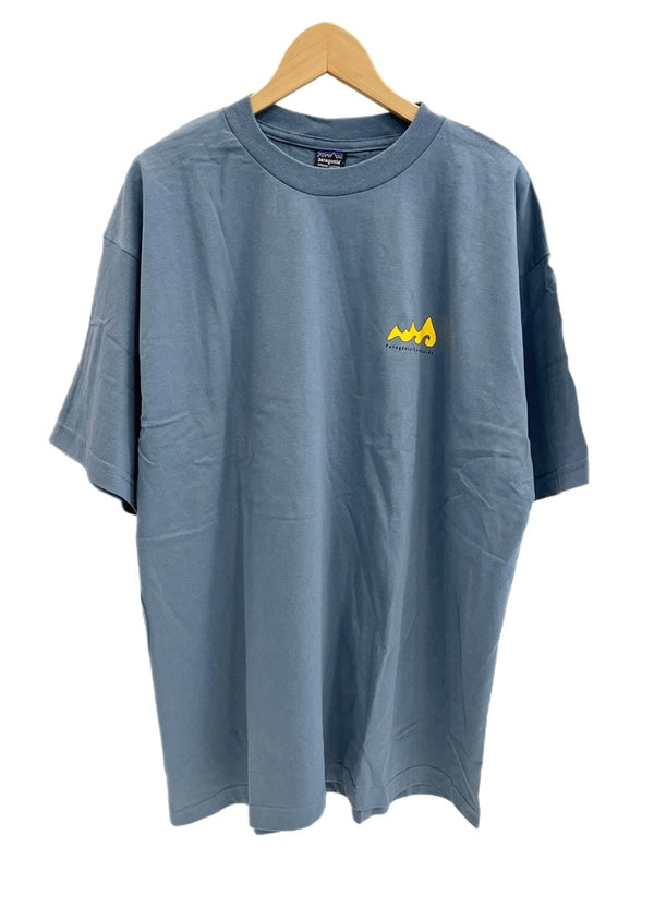 パタゴニア PATAGONIA 1998 90s Vintage ヴィンテージ USA製 DEADSTOCK デッドストック surfboards サーフボード プリントTシャツ  XL Tシャツ ブルー LLサイズ 101MT-4713