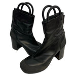 ランダムアイデンティティーズ RANDOM IDENTITIES レザーヒールブーツ