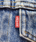 リーバイス Levi's 90s 70505-0217 デニムトラッカージャケット Made in USA 90's USA製 ボタン裏715 38 ジャケット ブルー 103MT-3560