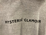 ヒステリックグラマー HYSTERIC GLAMOUR GUITAR GIRL ギターガール パーカー プルオーバー ロゴプリント バックプリント 02203CF11 パーカ グレー Sサイズ 101MT-3003