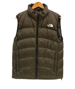 ノースフェイス THE NORTH FACE アコンカグアベスト Aconcagua Vest 撥水 光電子 ダウンベスト ND92243 ベスト カーキ Lサイズ 101MT-3533