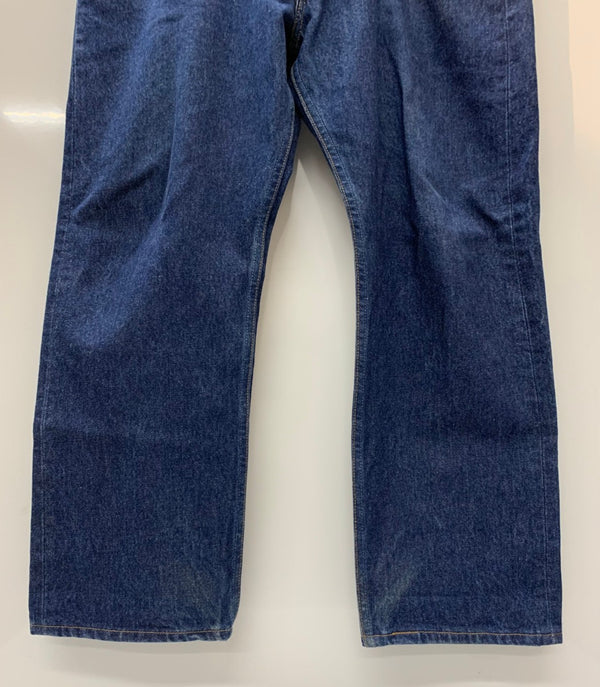 【曜日割引対象外】 リーバイス Levi's 00"s 01年製 バレンシア製 ボタン裏555 デニム ブルー W40 L30サイズ 201MB-788 VB