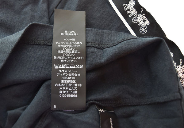 コーチ COACH ホースアンド キャリッジテープ 半袖Tシャツ 黒 79496 Tシャツ ブラック Lサイズ 103MT-2667