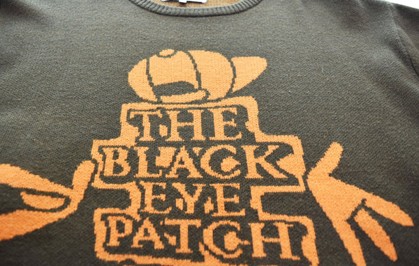 ブラックアイパッチ Black Eye Patch  OG Boy Knit SweaterOG ボーイ ニット セーター セーター ブラウン Lサイズ 103MT-3228