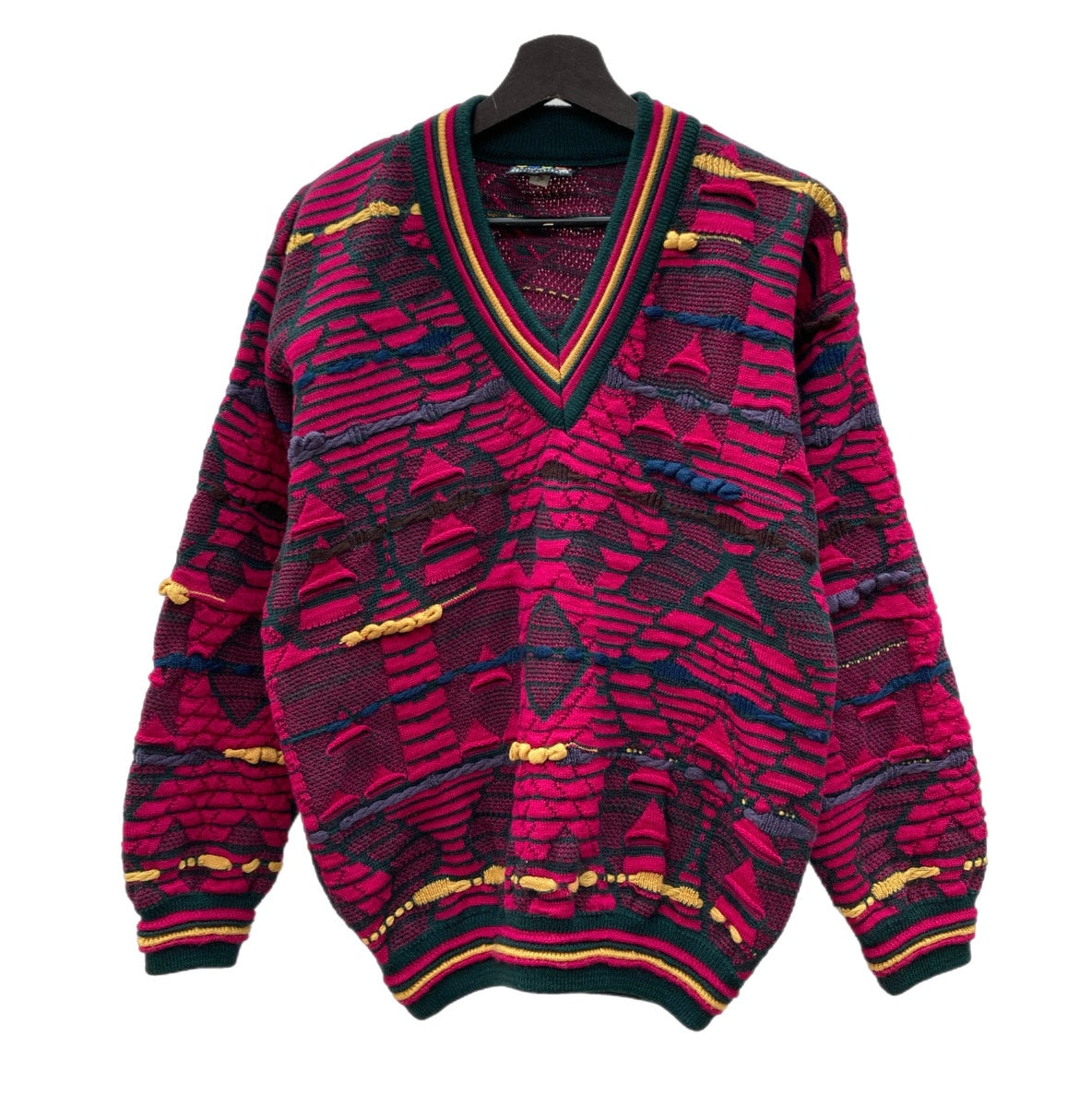 クージー COOGI 3Dニット 立体ニット クレイジーニット Vネック