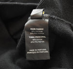 ヴェトモン VETEMENTS 18SS Tape Hoodie WSS18TR26 テープ デザイン スウェット プルオーバー パーカー  WSS18TR26  XS パーカ ブラック SSサイズ 103MT-2437