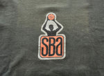 ステューシー STUSSY OLD STUSSY オールド ステューシー 80's 80年代 黒タグ USA アメリカ製 SBA STUSSY B BALL ALLSTARS  Tシャツ ロゴ グリーン Sサイズ 103MT-647