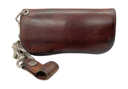 ラストクロップス LAST CROPS BLISTER ブリスター 二つ折り 長財布 ロング ウォレット カードケース 茶 財布・ケース メンズ財布 ロゴ ブラウン 104W-28