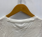 ラコステ LACOSTE デカワニ 刺繍 TH7085 Tシャツ ホワイト Mサイズ
