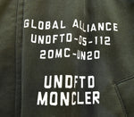 モンクレール MONCLER × アンディフィーテッド UNDEFEATED 20aw 1952 GENIUS ジーニアス UNDEFEATED FENDORF ダウンジャケット DOWN コート 4 ジャケット グリーン 103MT-3406