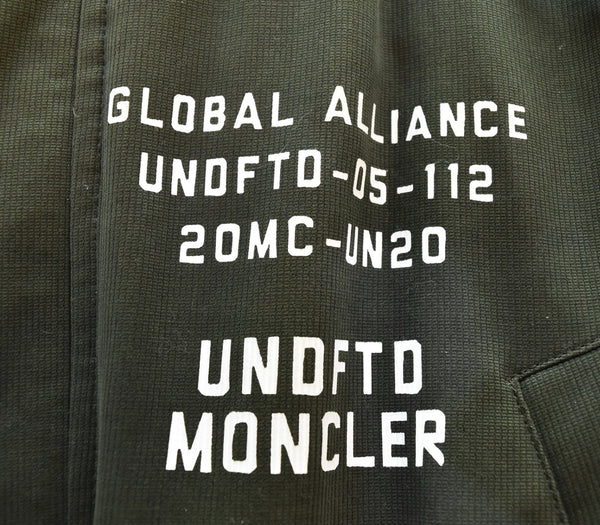 モンクレール MONCLER × アンディフィーテッド UNDEFEATED 20aw 1952 GENIUS ジーニアス UNDEFEATED FENDORF ダウンジャケット DOWN コート 4 ジャケット グリーン 103MT-3406