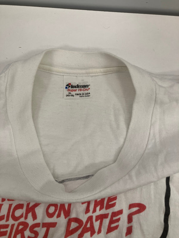 US US古着 90's 90年代 Stedman GRIMMY Mothergoose & Grimm アートＴ コミック VINTAGE ヴィンテージ XL Tシャツ ホワイト LLサイズ 101MT-4993