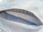 リーバイス Levi's 70s 501 66後期 ボタン裏6 赤耳 70's 66Chain デニム ブルー W31 103MB-589