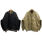 ショーンジョン SEAN JOHN リバーシブル スタジャン ナイロン ジャケット ベージュ XXLサイズ 201MT-4575