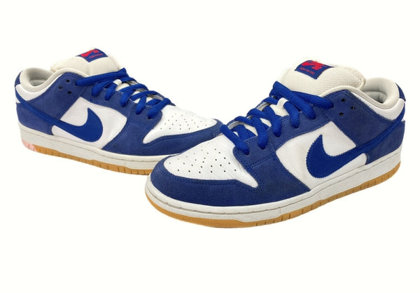 ナイキ NIKE 22年製 SB DUNK LOW PRO PRM LOS ANGELES DODGERS ダンク ロー ロサンゼルス ドジャース 白 青 DO9395-400 メンズ靴 スニーカー ブルー 28cm 104-shoes543