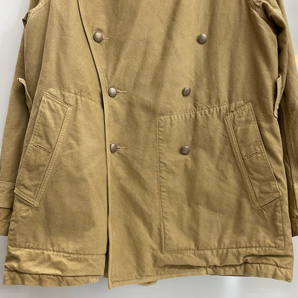 【曜日割引対象外】 キャピタル KAPITAL Motor Cycle Coat ジャケット ベージュ Lサイズ 201MT-3890 VB