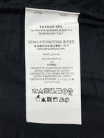 タトラス TATRAS Patchwork Stretch Pants パッチワーク ストレッチ パンツ イージー ジャージ スウェット ボトム 黒 総柄 MTAT21A5071-S ボトムスその他 ブラック サイズ 02 104MB-403