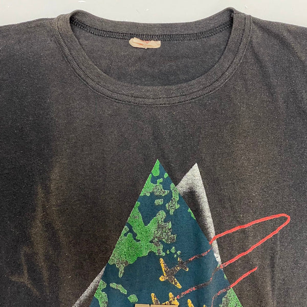 【曜日割引対象外】 ヴィンテージ vintage 80's ピンクフロイド PINK FLOYD カナダ製 Tシャツ ブラック XLサイズ 201MT-4542 VB