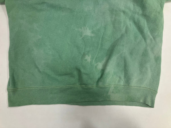 ヴィンテージ vintage 50's～60's 50～60年代 染み込みプリント ラグラン 4本針 フラットシーマ 半袖スウェット - スウェット グリーン 101MT-4962