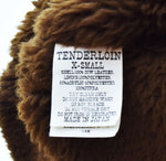 テンダーロイン TENDERLOIN T-SADDLE SUEDE JKT スウェード レザー サドル ジャケット COW SUEDE カウ スエード XS ジャケット ブラウン 103MT-2650