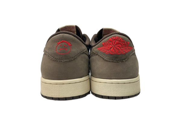 ナイキ NIKE 19年製 × Travis Scott  トラヴィス スコット AIR JORDAN 1 LOW OG SP-T DARK MOCHA エア ジョーダン ロー ダーク モカ AJ1 シューズ 茶  CQ4277-001 メンズ靴 スニーカー ブラウン 28cm 104S-953