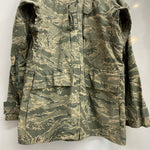 【曜日割引対象外】 ミリタリー MILITARY US.AIR FORCE USAF APECS GORE-TEX デジタルタイガーストライプ ジャケット カーキ Sサイズ 201MT-4437 VB