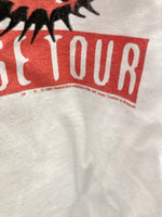 バンドTシャツ BAND-T 90s Rolling Stones 94/95 WORLD TOUR Tee ローリングストーンズ ワールドツアーTシャツ ヴィンテージ US古着 XL Tシャツ プリント ホワイト LLサイズ 101MT-2602