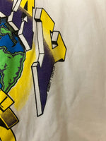 US US古着 90's 90年代 Hanes Intel インテル EARTH DAY アースデイ 企業モノ プロモーション アドバタイジング  MADE IN USA アメリカ製 VINTAGE ヴィンテージ XL Tシャツ ホワイト LLサイズ 101MT-4940