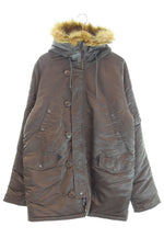 アルファ インダストリーズ ALPHA INDUSTRIES ×DUFFER ダファー フライトジャケット N-3B 20094-9776 ジャケット カーキ LLサイズ 103MT-2153