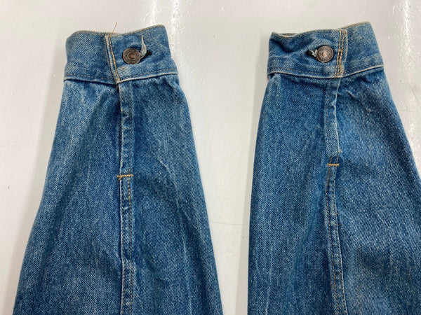 リーバイス Levi's 70s 70年代 70505 0217 Vintage ヴィンテージ デニムジャケット Gジャン トラッカージャケット ボタン裏527 USA製 ジャケット 無地 ブルー 104MT-1267