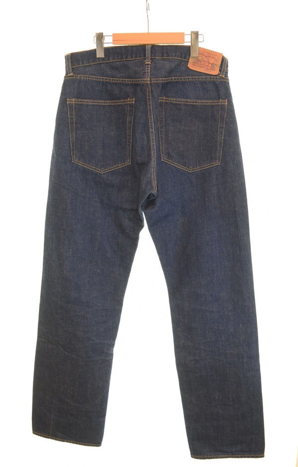 ティーシービ TCB JEANS Straight Jeans ストレート デニムパンツ 青 デニム ブルー 34 103MB-433