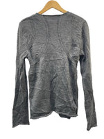 コムデギャルソン オムプリュス COMME des GARCONS HOMME PLUS 03AW カーブ期 ジップアップカーディガン PK-N003 グレー 601MT-92