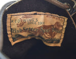 レッドウィング RED WING 犬タグ アイリッシュセッター ブーツ 黒 8179 メンズ靴 ブーツ ワーク ブラック 8　1/2 26.5cm 103S-668