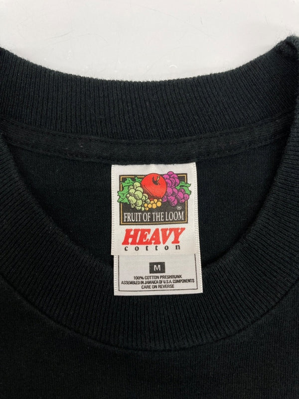 US US古着 90s 00s ARMAGEDDON TEE アルマゲドン Tシャツ Fruit of the Loomタグ ムービーT 映画 半袖 黒 Tシャツ ロゴ ブラック Mサイズ 104MT-2348