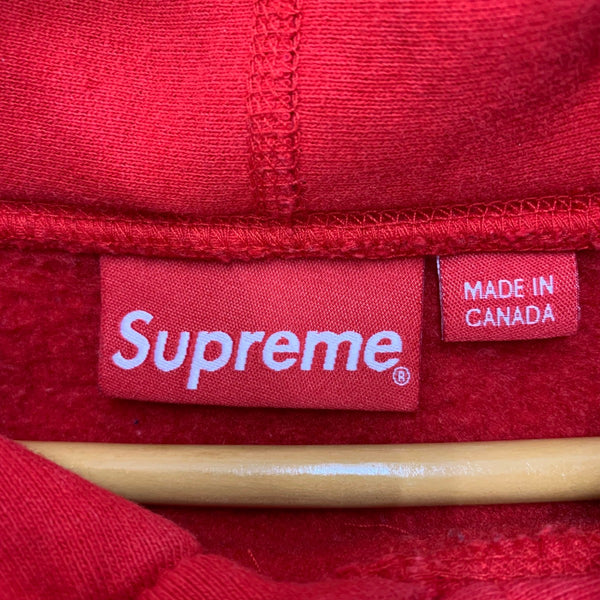 シュプリーム SUPREME Box Logo Hooded Sweatshirt パーカ レッド Lサイズ 201MT-4820