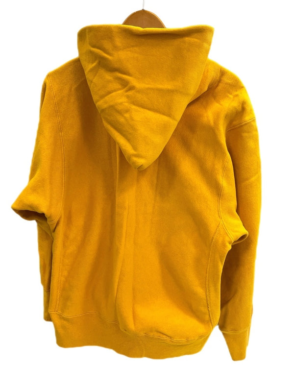チャンピオン Champion 80s～ ヴィンテージ Vintage トリコタグ リバースウィーブ REVERSE WEAVE US古着 2段プリント カレッジロゴ プロビデンス パーカ イエロー Mサイズ 101MT-4182