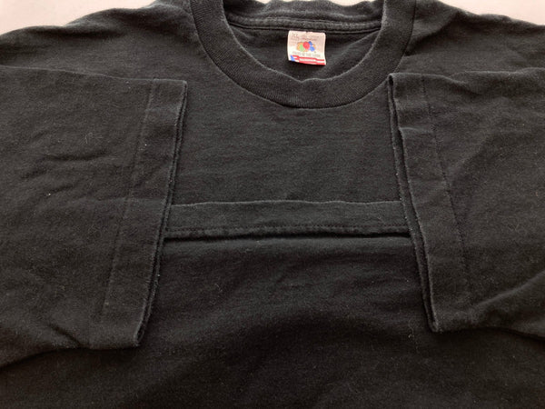 ヴィンテージ VINTAGE ITEM 90's Friends フレンズ FRUIT OF THE LOOM フルーツオブザルーム USA製 袖 シングル 黒 XL Tシャツ ブラック 104MT-253