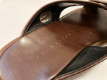 エストネーション ESTNATION Leather Cross Sandal クロス サンダル MADE IN JAPAN クロスベルト メンズ靴 サンダル その他 ブラウン サイズ 41 101-shoes1590