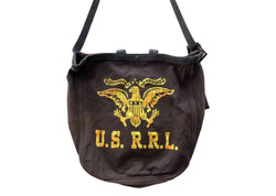 ダブルアールエル RRL UNION of Craft 2Way TOTE BAG トート バッグ マーケット キャンバス イーグル 加工 かばん 灰 バッグ メンズバッグ ショルダーバッグ・メッセンジャーバッグ ロゴ グレー 104B-90
