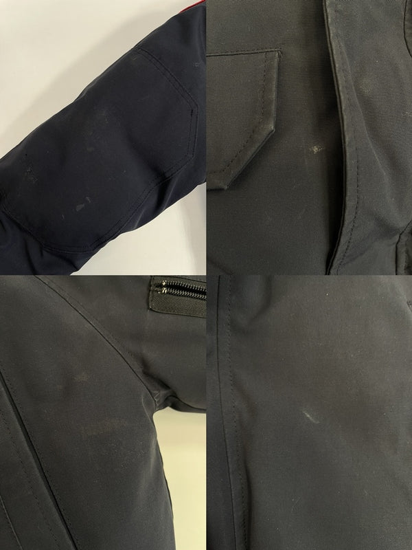 カナダグース CANADA GOOSE CHILLIWACK BOMBER Fusion Fit Heritage チリワックボンバー ダウンジャケット アウター ネイビー系 紺  7999MA ジャケット ブラック Sサイズ 101MT-4558