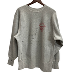 【曜日割引対象外】 チャンピオン Champion 70's REVERSE WEAVE リバースウィーブ 単色タグ USA製 染み込み カレッジ スウェット グレー XLサイズ 201MT-4514 VB