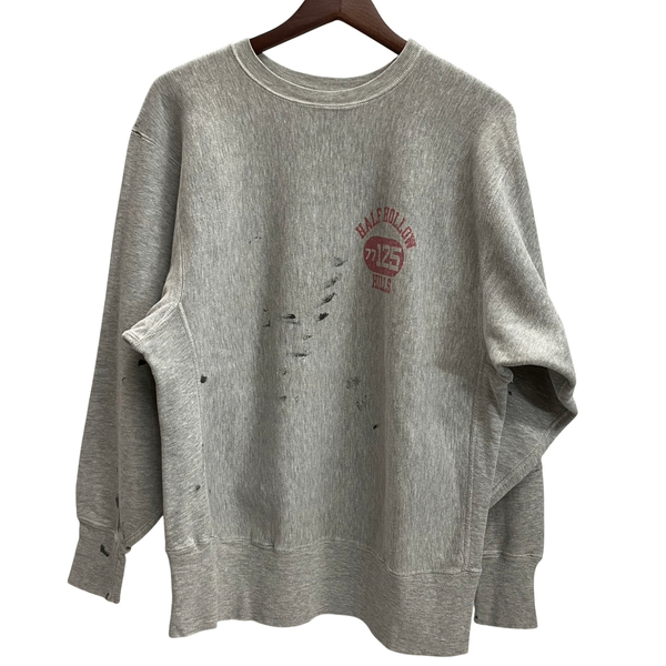 【曜日割引対象外】 チャンピオン Champion 70's REVERSE WEAVE リバースウィーブ 単色タグ USA製 染み込み カレッジ スウェット グレー XLサイズ 201MT-4514 VB