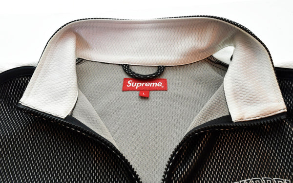 シュプリーム SUPREME 18ss bonded mesh track jacket ボンド メッシュ トラック ジャケット ジャケット ブラック Lサイズ 103MT-1538