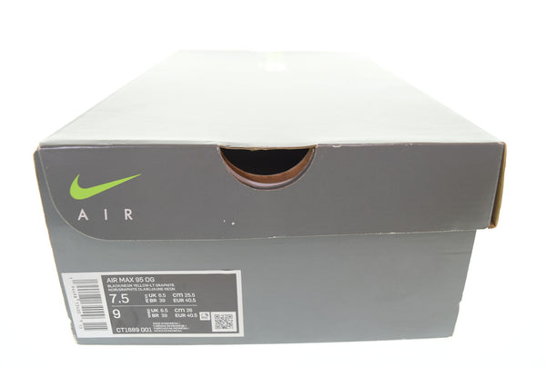 ナイキ NIKE Air Max 95 OG Neon Yellow エアマックス95 OG ネオンイエロー イエローグラデ スニーカー CT1689-001 メンズ靴 スニーカー グレー 25.5cm 103S-929