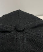 ディースクエアード DSQUARED2 DEAN＆DAN クラッシュ加工 ロゴベースボールキャップ 　黒 ピンク S82BC0028 帽子 メンズ帽子 キャップ ブラック 101hat-166