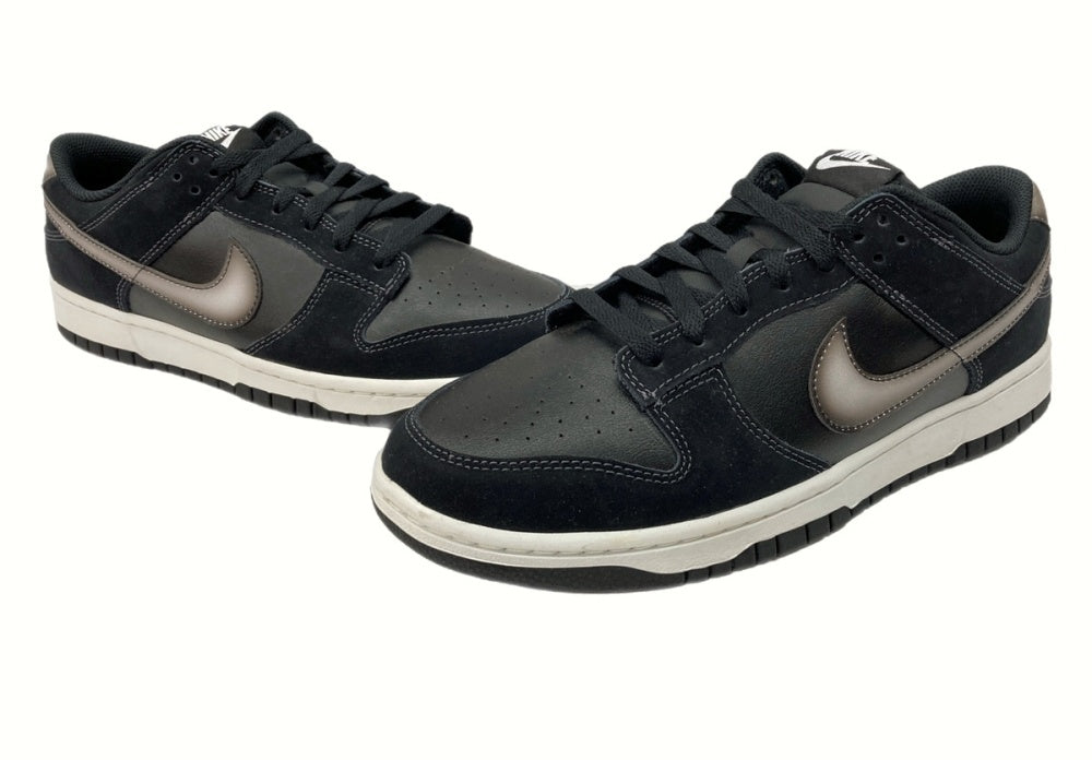 ナイキ NIKE 23年製 DUNK LOW BRUSH ダンク ロー ブラシ スウッシュ ローテク ローカット シューズ 黒 FD6923-001  メンズ靴 スニーカー ブラック 28cm 104-shoes460 | 古着通販のドンドンサガール