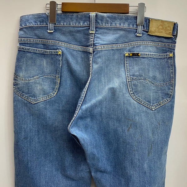 【曜日割引対象外】 ヴィンテージ vintage リー LEE 60's 70's 101Z サイド黒タグ USA製 デニム ブルー W37サイズ 201MB-859 VB