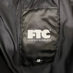 エフティーシー FTC ナイロンジャケット ブラック Ｍサイズ 201MT-4238