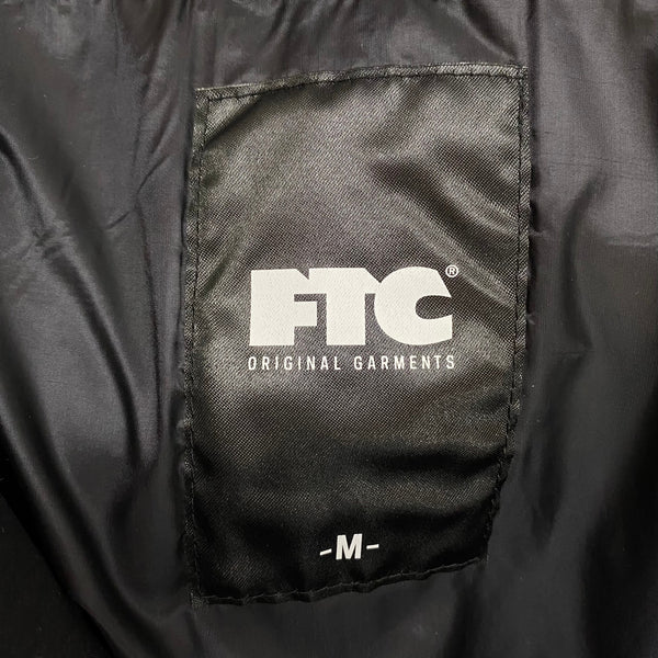 エフティーシー FTC ナイロンジャケット ブラック Ｍサイズ 201MT-4238