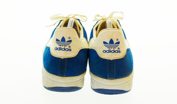 アディダス adidas 「観賞用」96年製 90s JABBER LO SUADE ジャバー スエード ART-AC1860 メンズ靴 スニーカー ブルー 25cm 103S-596